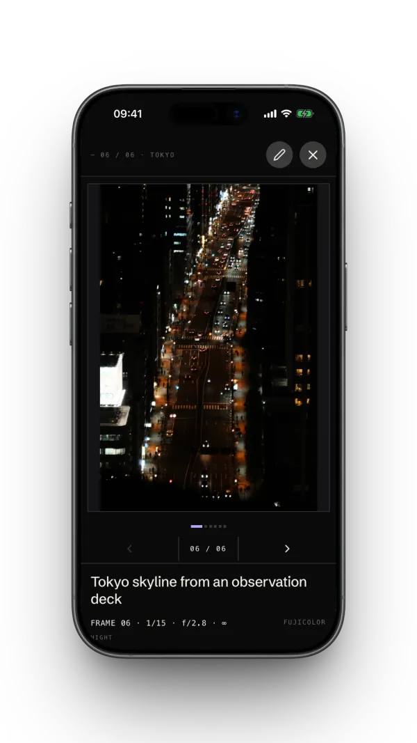 Reference photo viewfinder